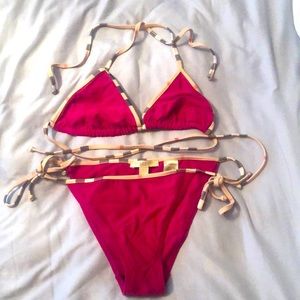 Burberry bikini swimsuit